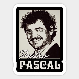 Pedro pascal Sticker